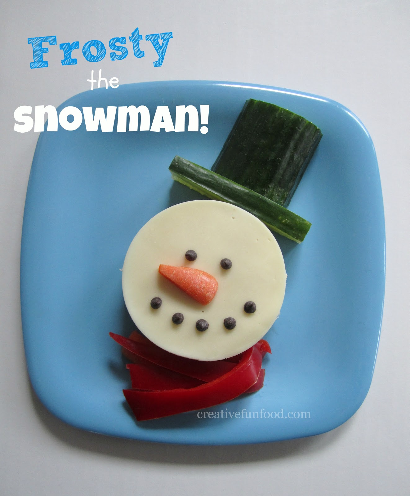 Creative Food: Frosty the Snowman!