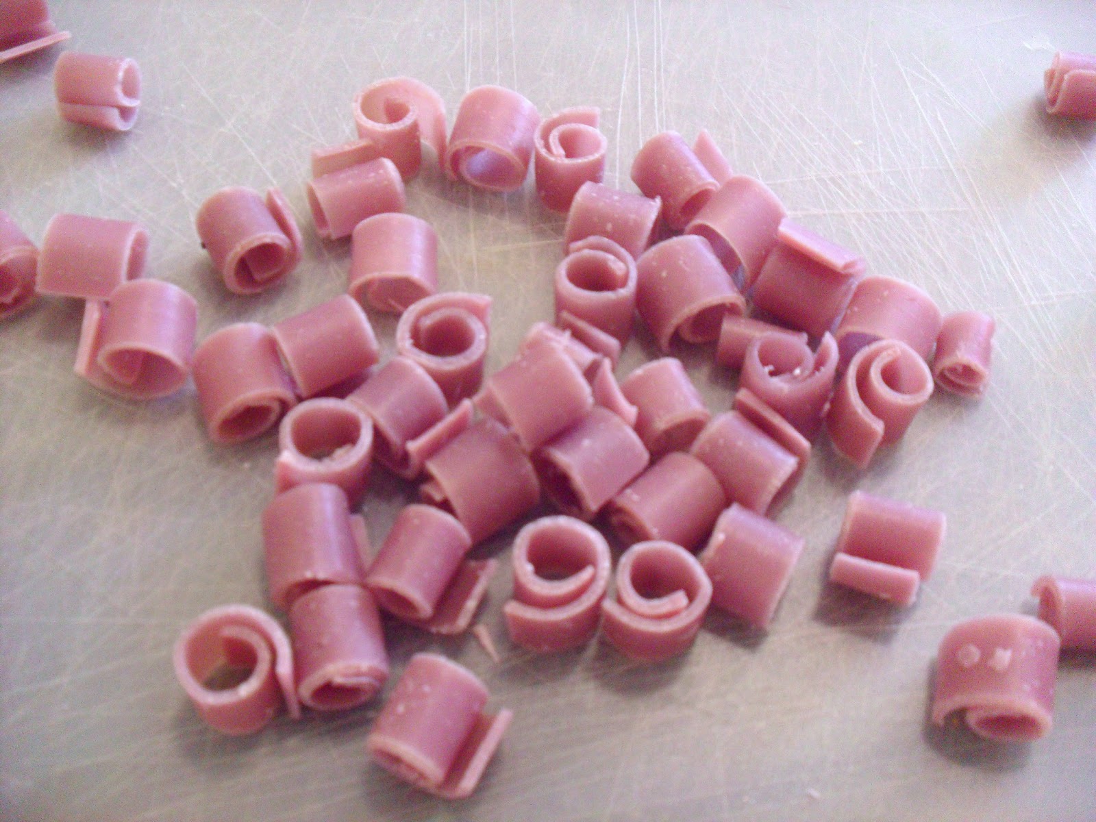 Seattle Soap Girl Making Soap Curls