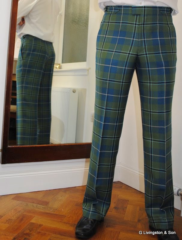 Scottish Bespoke Tailoring Tartan Trews