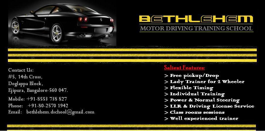 Bethlehem Driving School