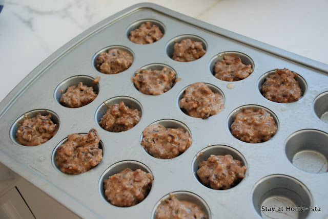 knockoff larabars at home as mini muffins