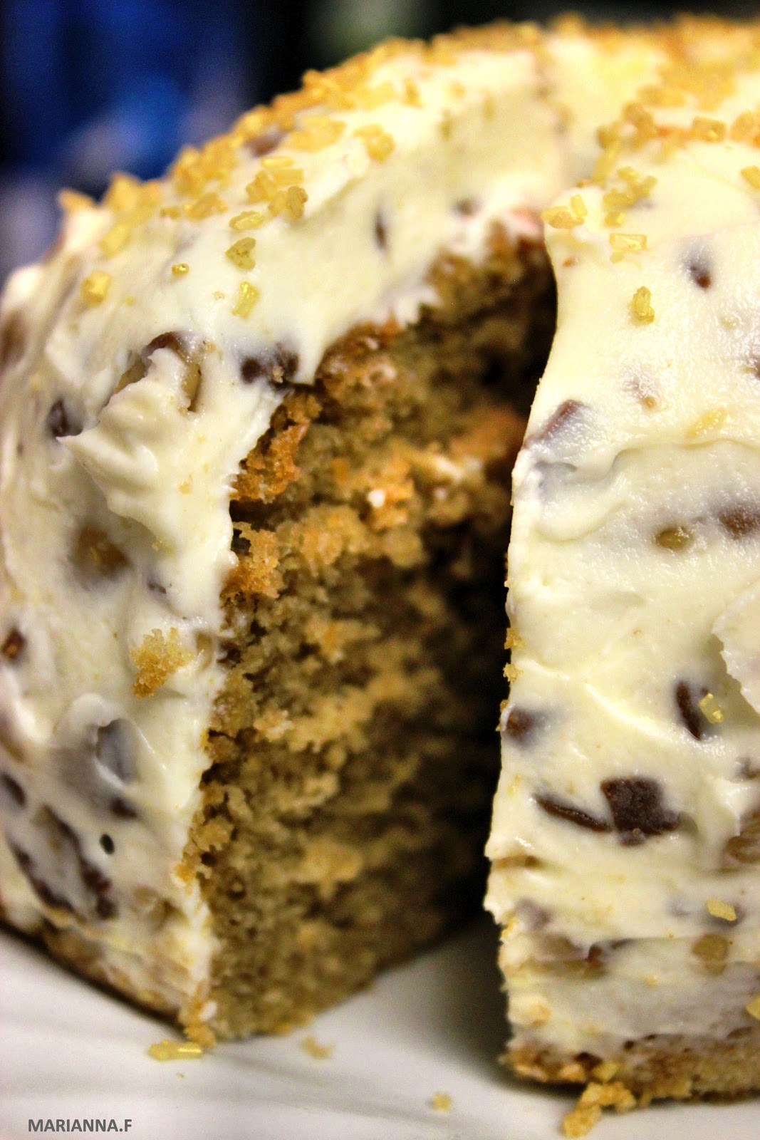 Swirl & Scramble CARAMEL CAKE & CRUNCHY CHOCOLATE TOFFEE CREAM FROSTING