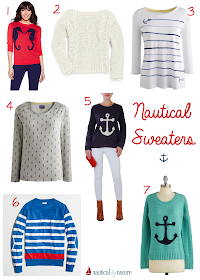 Nautical by Nature | Nautical sweaters for fall