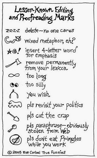 Lady (Legal) Writer: Advanced Editing Marks