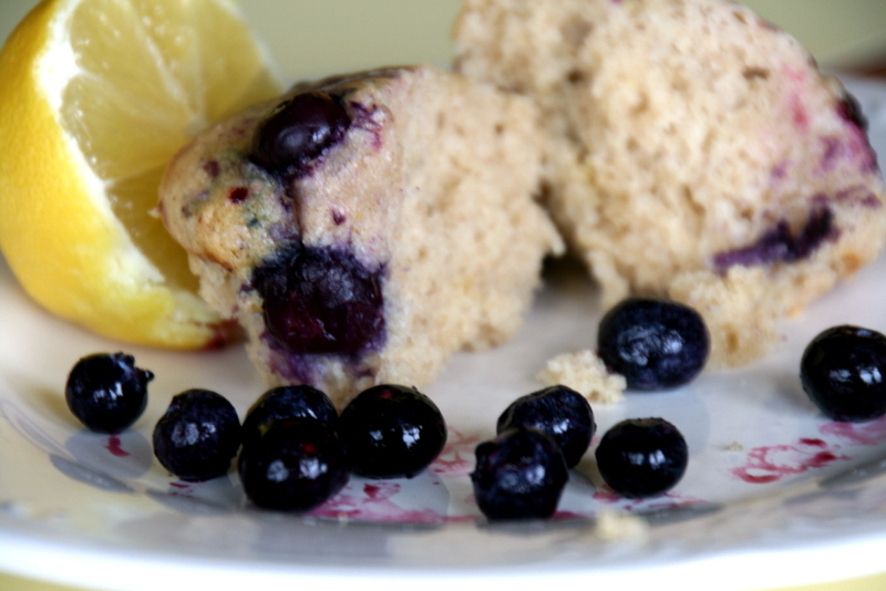 The Sweet {Tooth} Life Blueberry Lemon Cottage Cheese Muffins