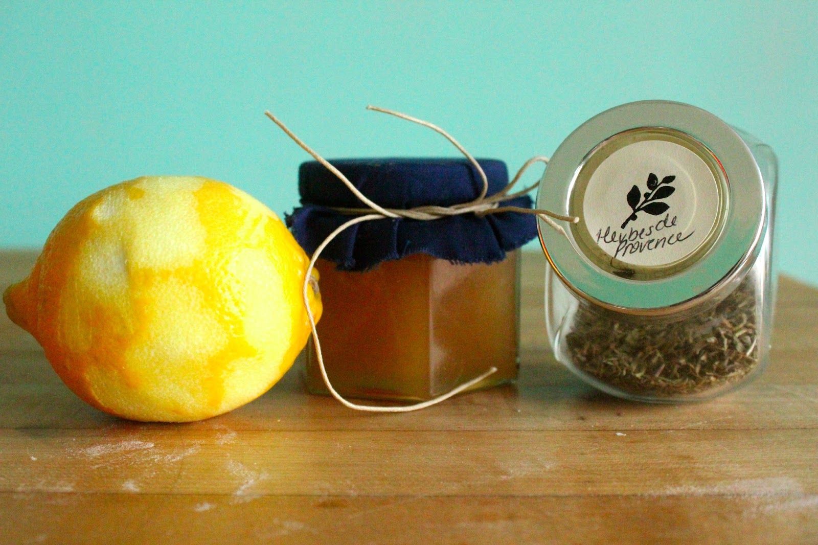 Carey On Lovely Lemon Olive Oil Cake with Herbes de Provence Glaze