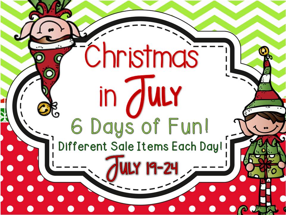 Christmas in July6 Days of Fun SALE!