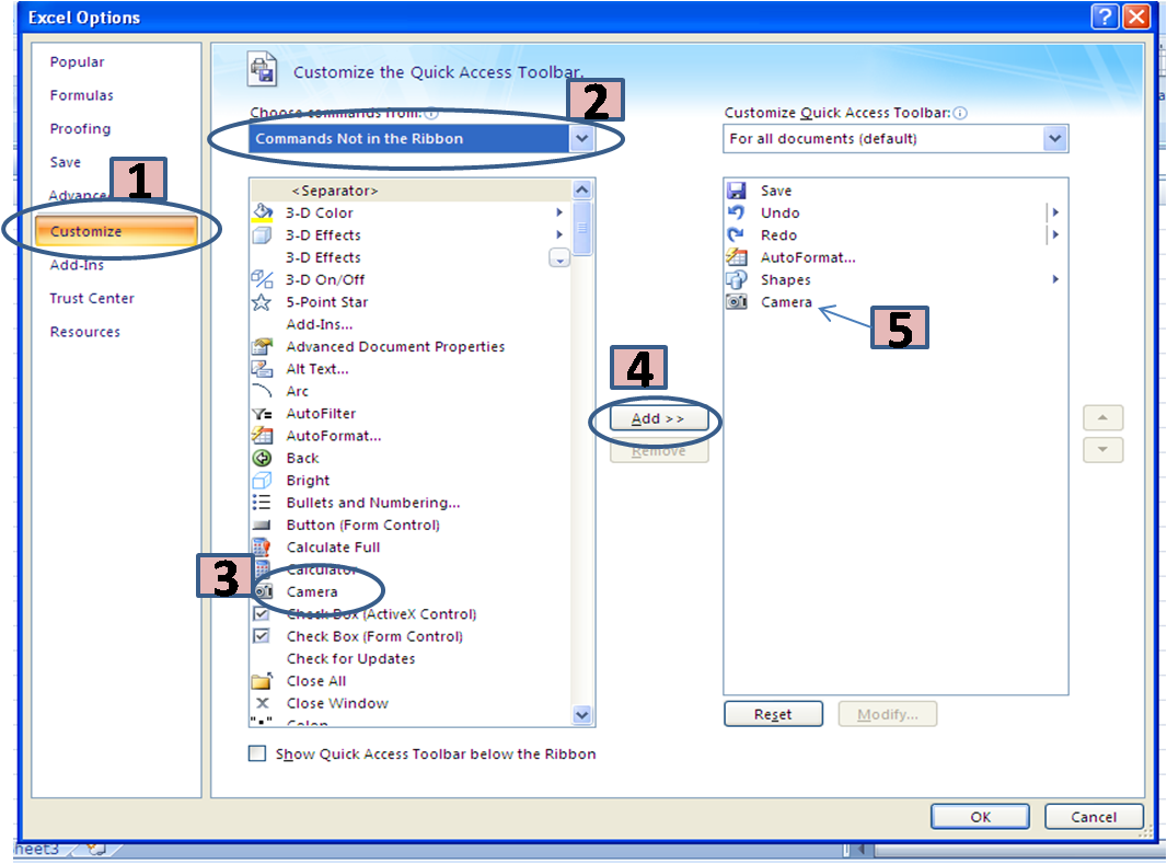 Camera in Excel Awesome Mastering Excel the easy way...
