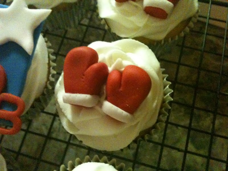 Posh Cupcakes Boxing Gloves!