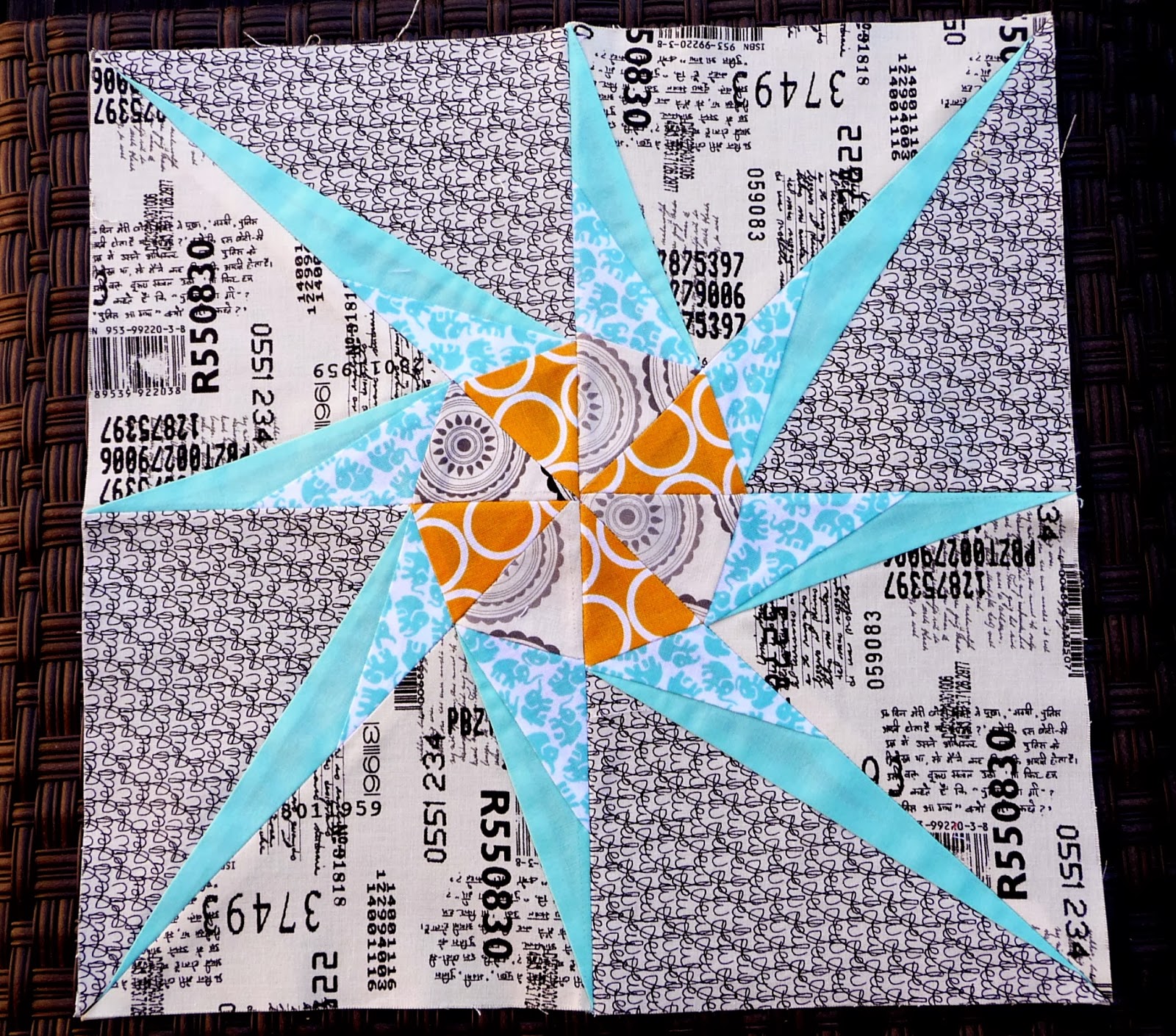 handmadewhimzy blog Friday Finishes Quilt Guild Challenge Blocks