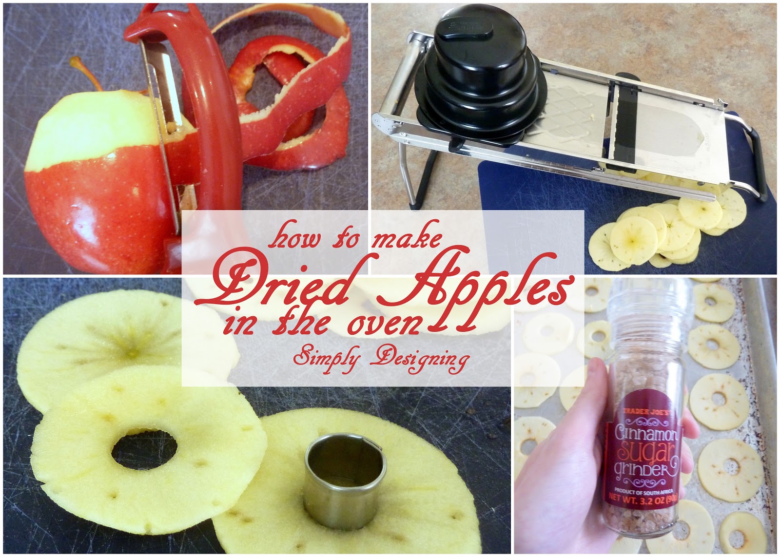 Cinnamon Sugar Dried Apples