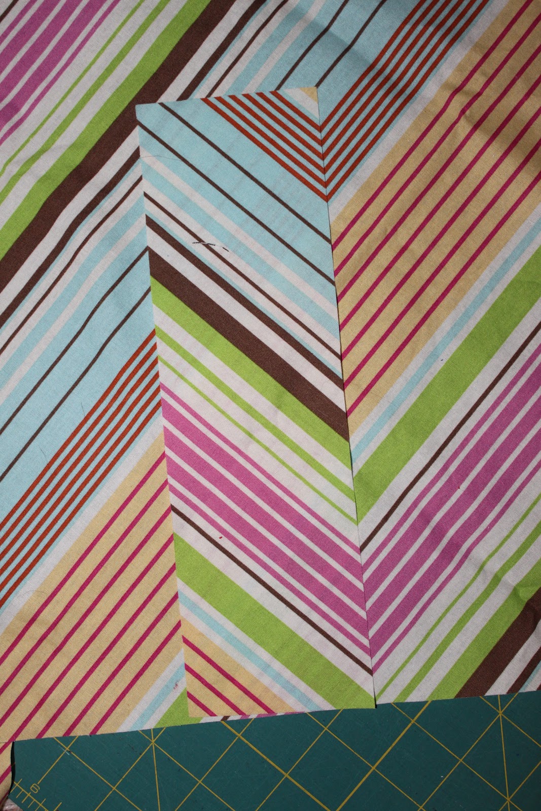 sew easy being green Chevron Stripes Top Tutorial!!