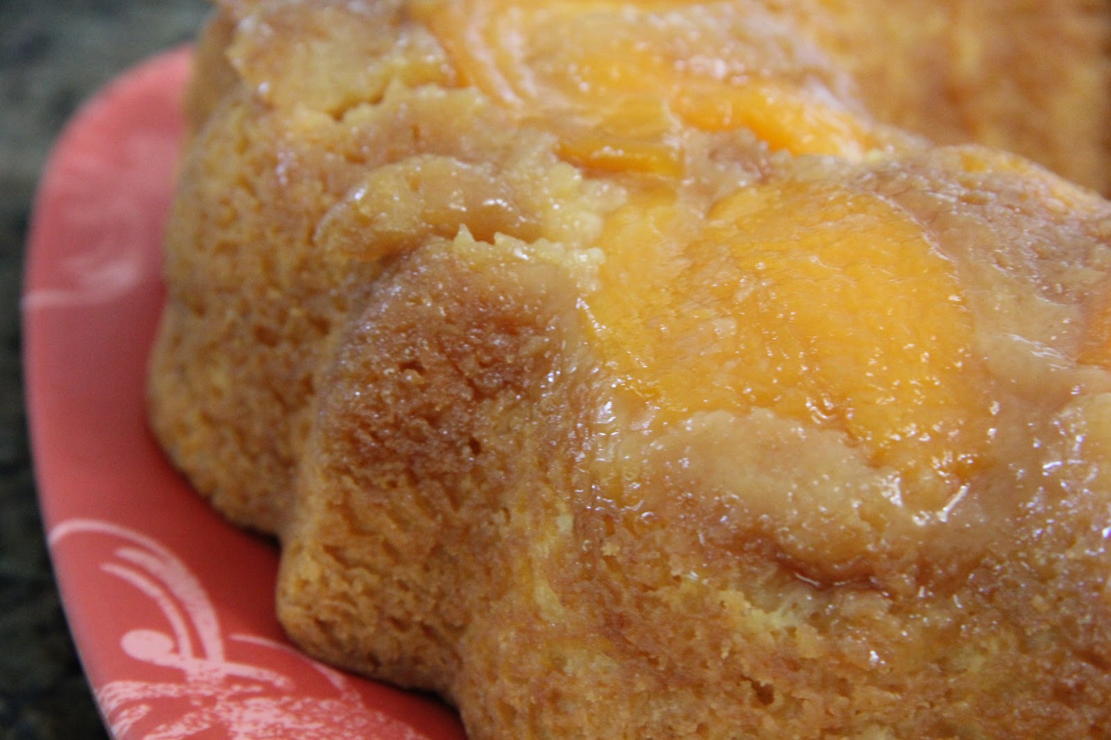 Bundt Cake #93: Peach Upside Down | Mix and Match Mama