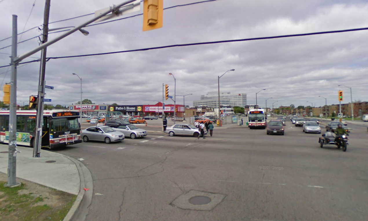 lost toronto Dufferin and Lawrence/Then and Now