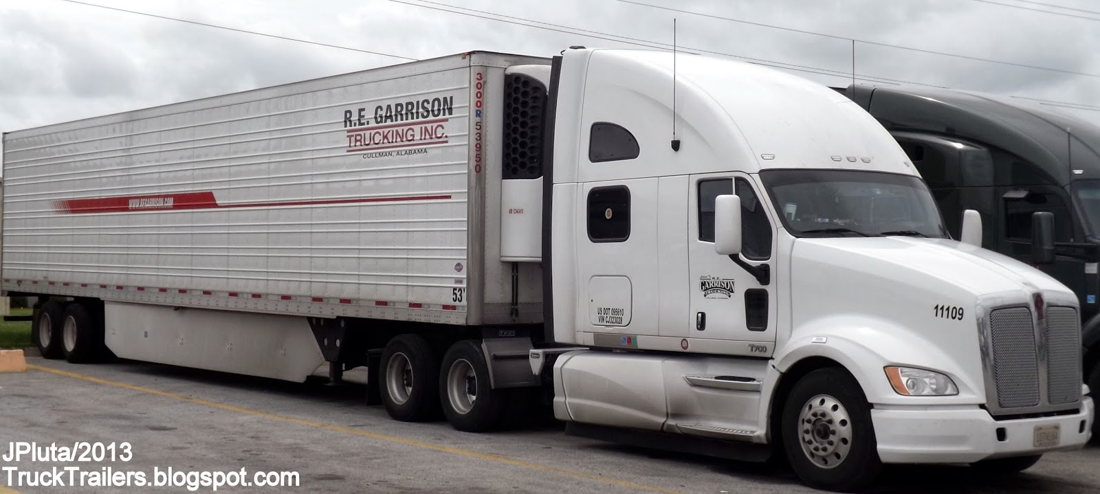 TRUCK TRAILER Transport Express Freight Logistic Diesel Mack Peterbilt