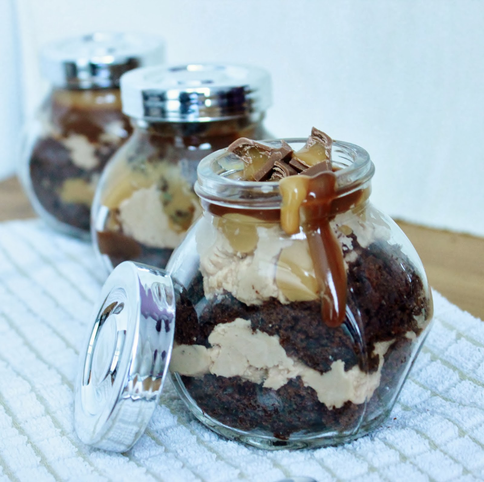 A Rose Tinted Kitchen Chocolate Desserts in a Jar