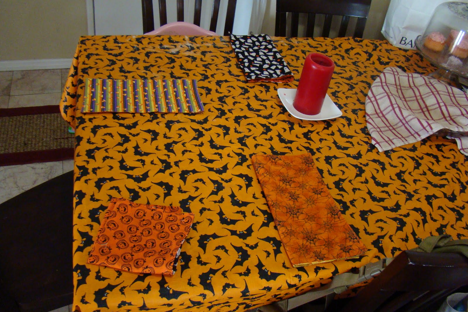 Gingersnap Halloween Napkins