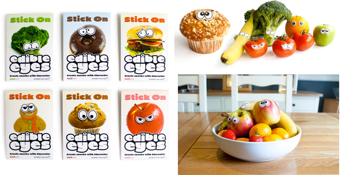 Edible Eyes by SUCK UK Making Food Cute