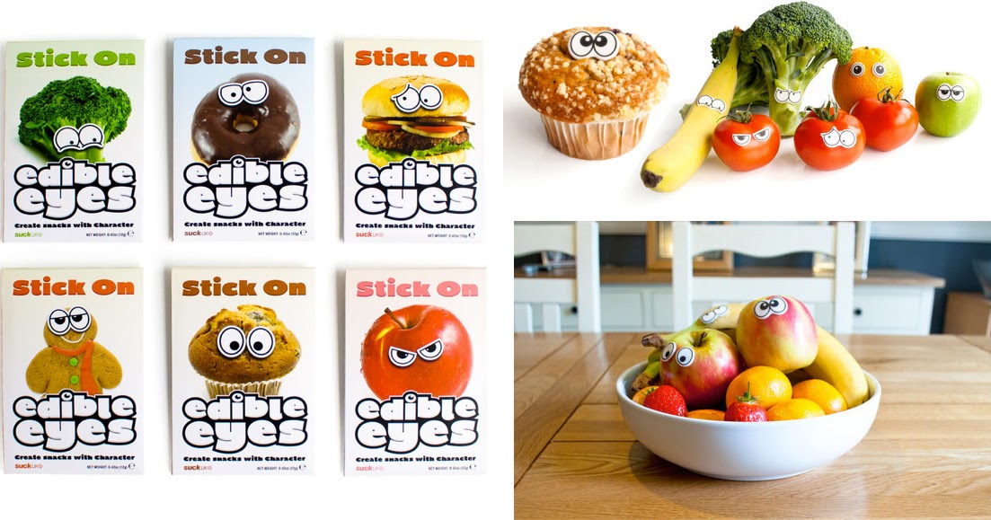 Edible Eyes by SUCK UK Making Food Cute