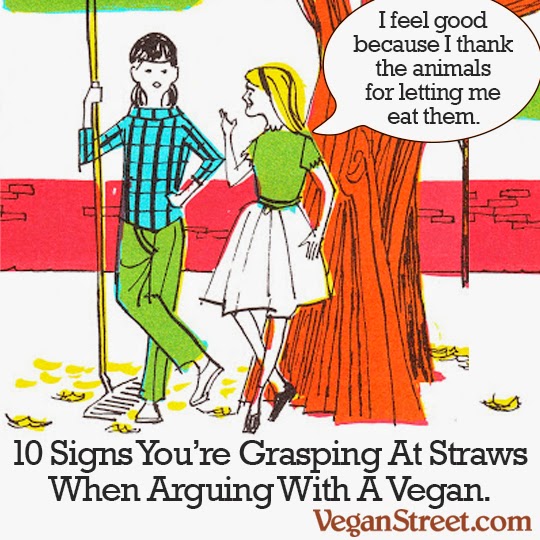 The Vegan Street Blog from the Vegan Feminist Agitator Ten Signs that