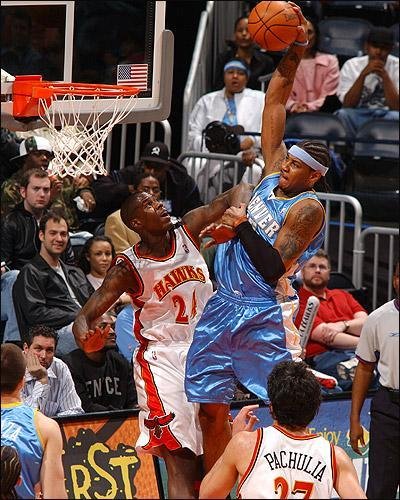 Carmelo Anthony Dunk On Milsap. [January 2011] Carmelo#39;s Top