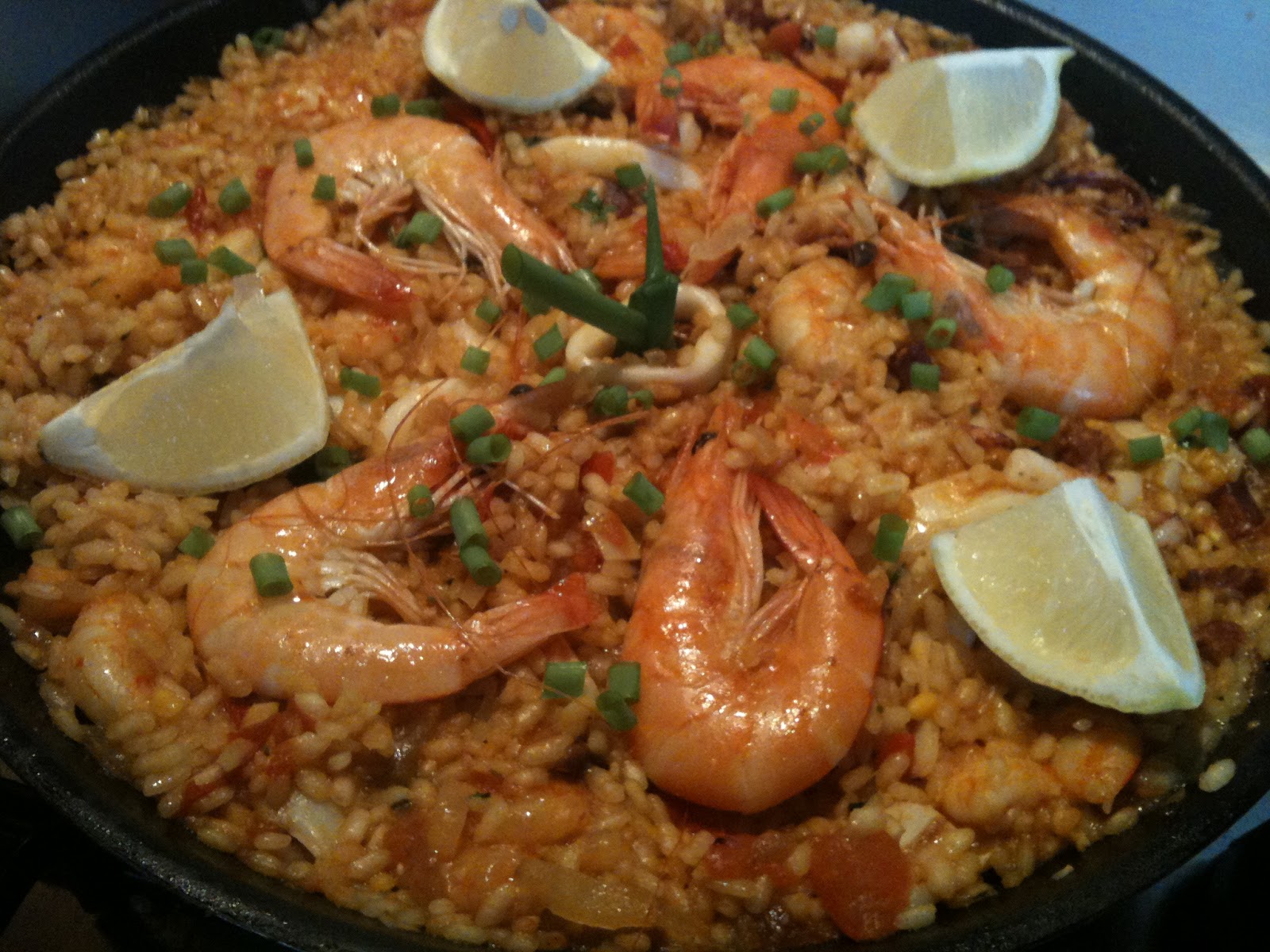 blog da cozinha Almoço de domingo Paella / Sunday lunch Paella