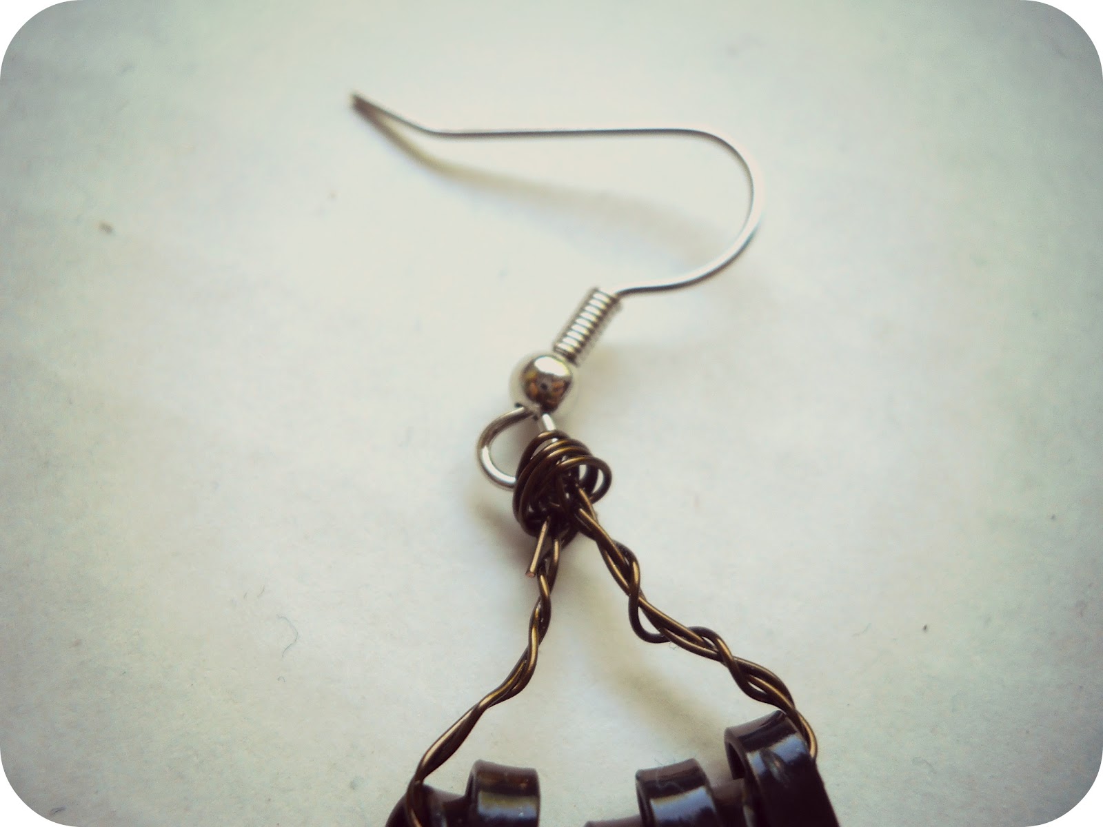 the Metric Child DIY// bobby pin earrings