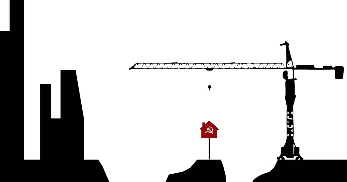 Taking pictures with 50 words A nail house