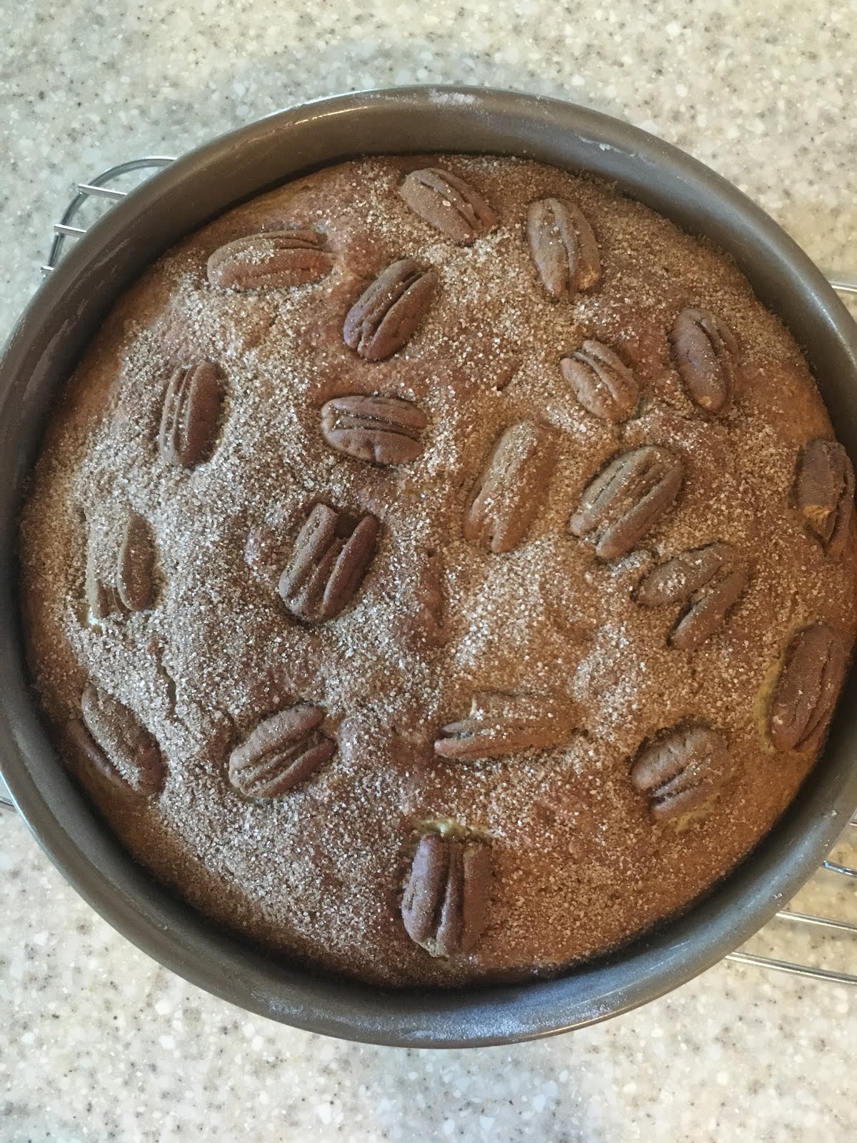 The Cook's Tour Food.Baking.Travel. Banana, Macadamia Nut, Coconut Coffee Cake