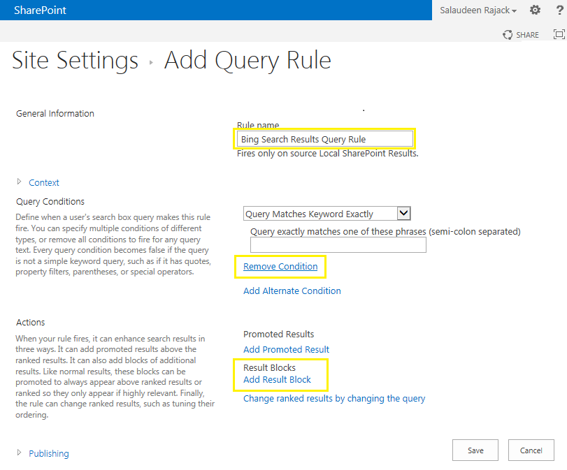 sharepoint 2013 create federated search