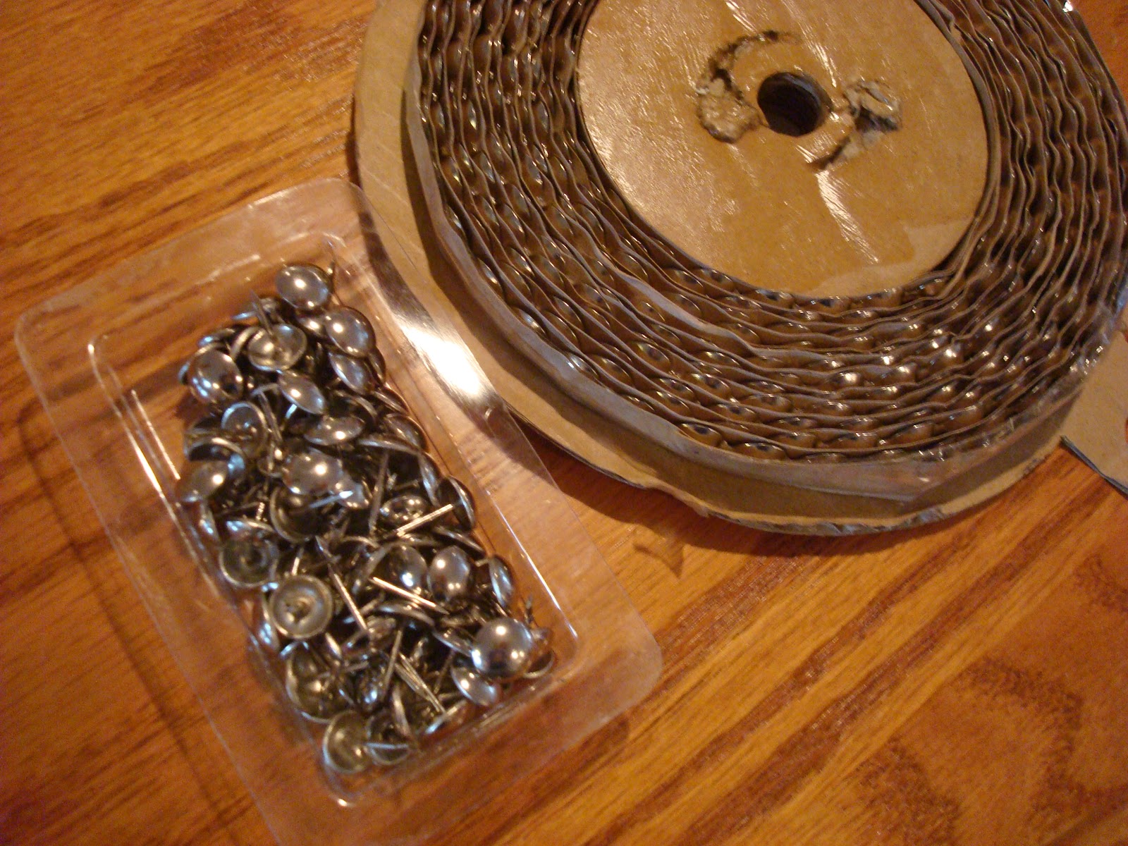 Dishing Up Design DIY Upholstered Headboard with Nailhead Trim