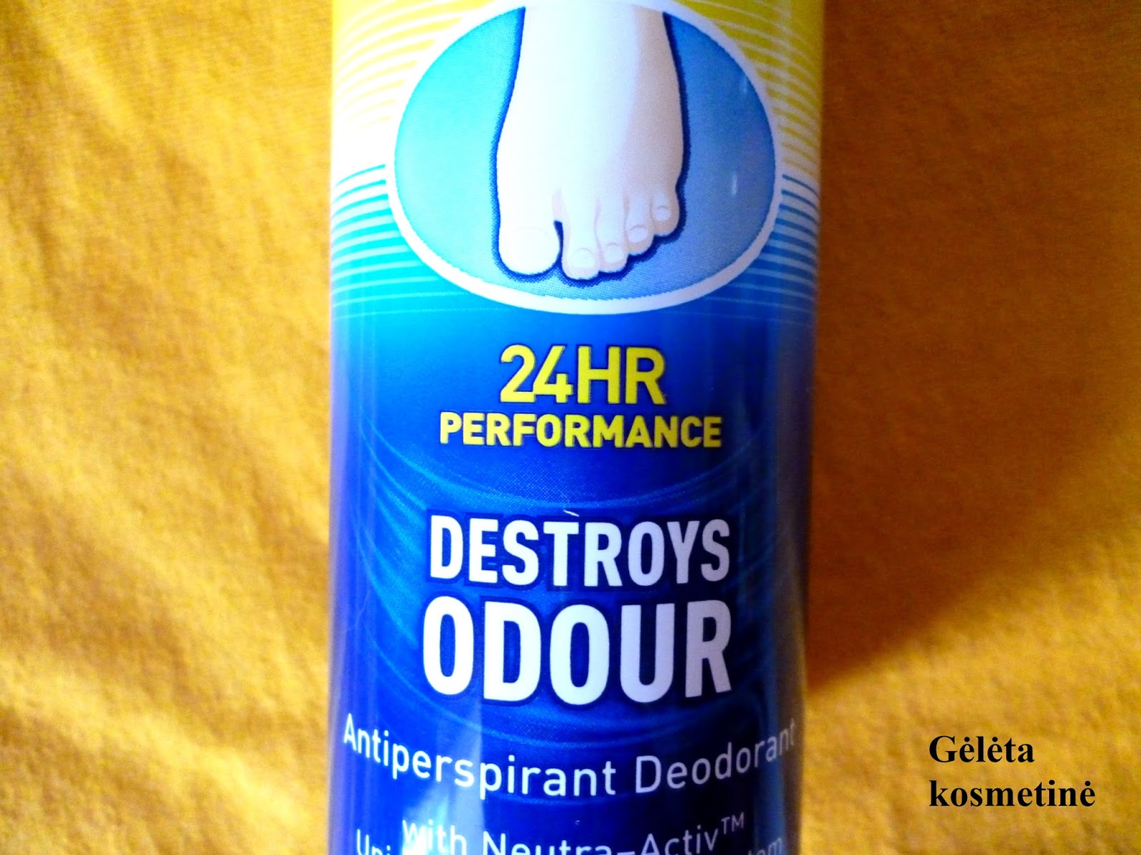 SCHOLL "Odour Control. Foot Spray" pėdų dezodorantas antiperspirantas