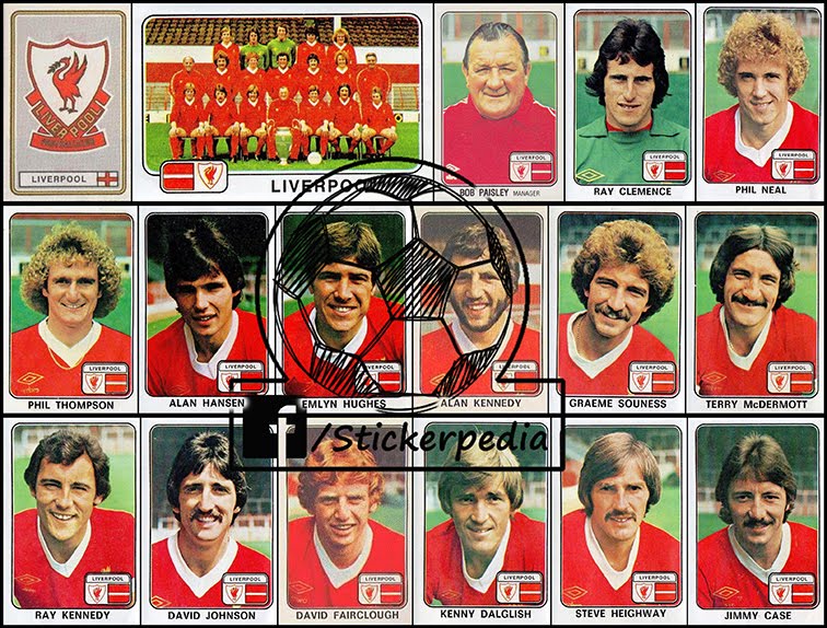 HISTORY OF PANINI STICKERS IN BRITISH DOMESTIC FOOTBALL
