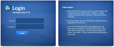 Cara Pengecekan Data Guru NUPTK Online 