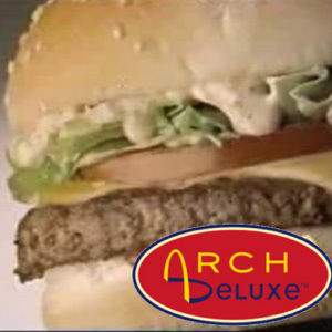 arch deluxe mcdonald taste past guess loved only but