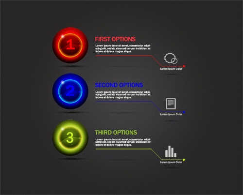 Photoshop Tutorial Graphic Design Infographic Glowing Options