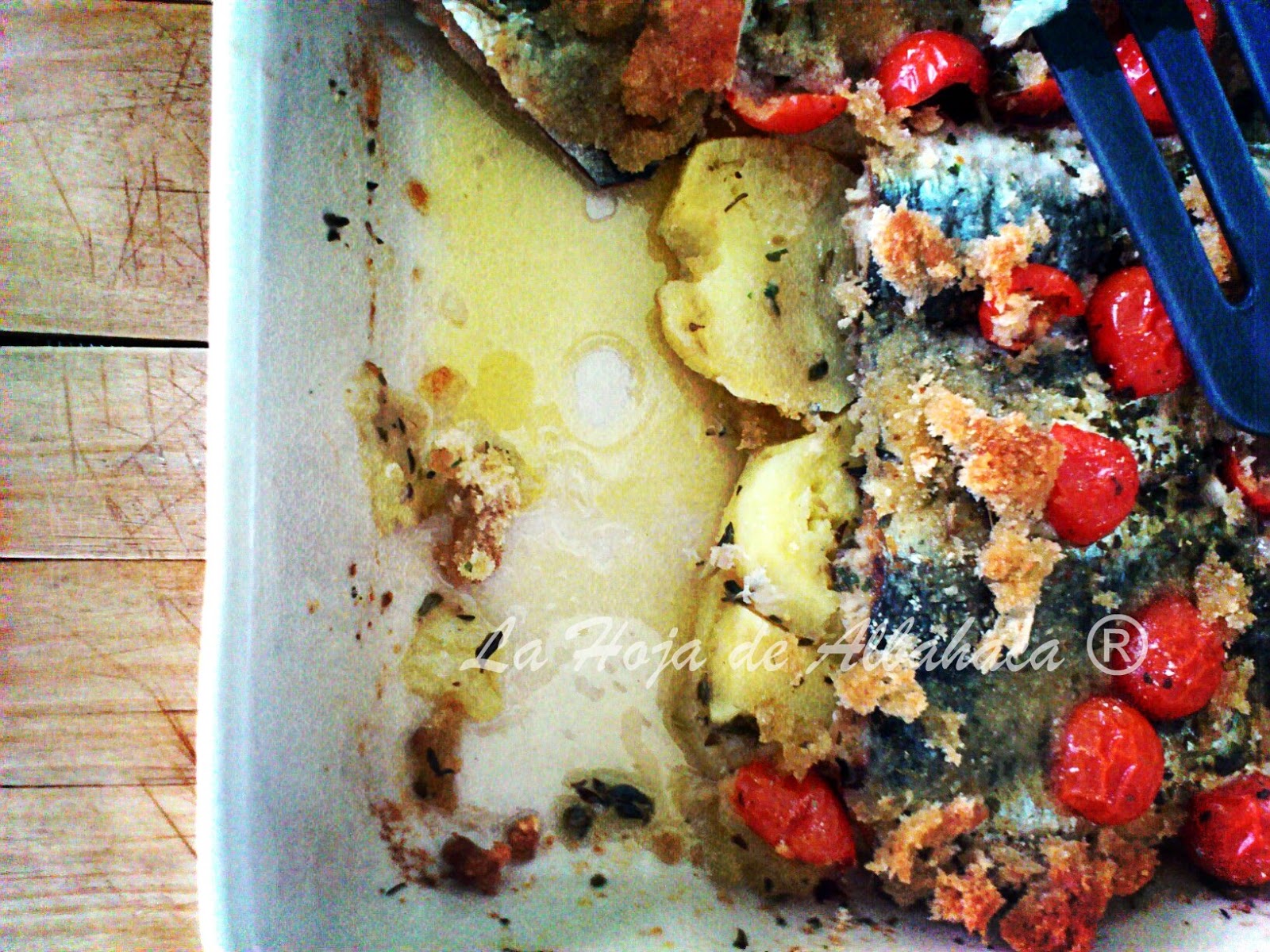 receta Sardinas, sardinas al horno con patatas