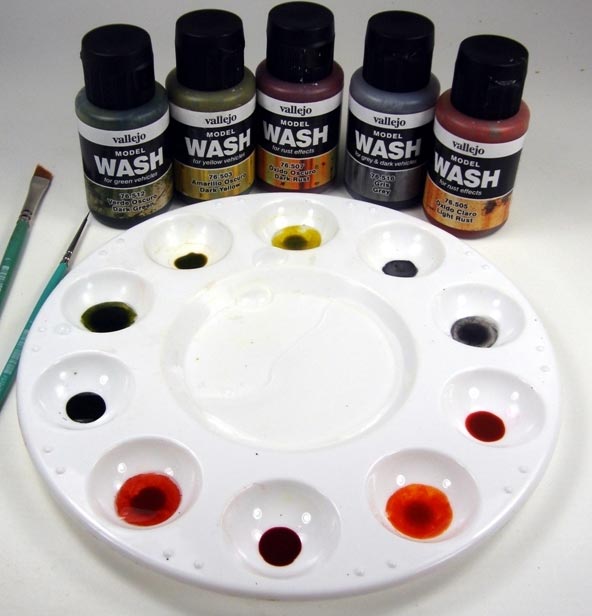 News From The Front Product Spotlight Vallejo Model Washes