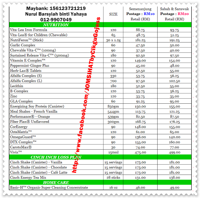 HARGA RETAIL