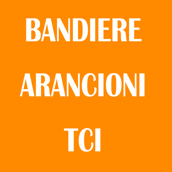 Bandiere arancioni TCI