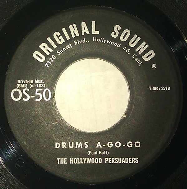 DJ Mike Crash The Hollywood Persuaders "Drums AGoGo" Original