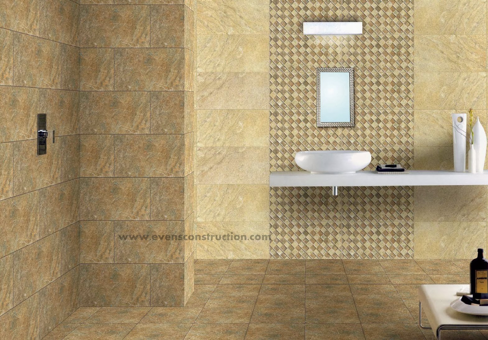 Evens Construction Pvt Ltd Bathroom Tiles Gallery