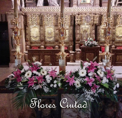 Flores Ciutad - Altar Santuario de Torreciudad