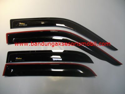 Talang Air Escudo 1.6 / 2.0 Original Black Depan Belakang Talang Air Escudo 1.6 / 2.0 Original Black Depan Belakang