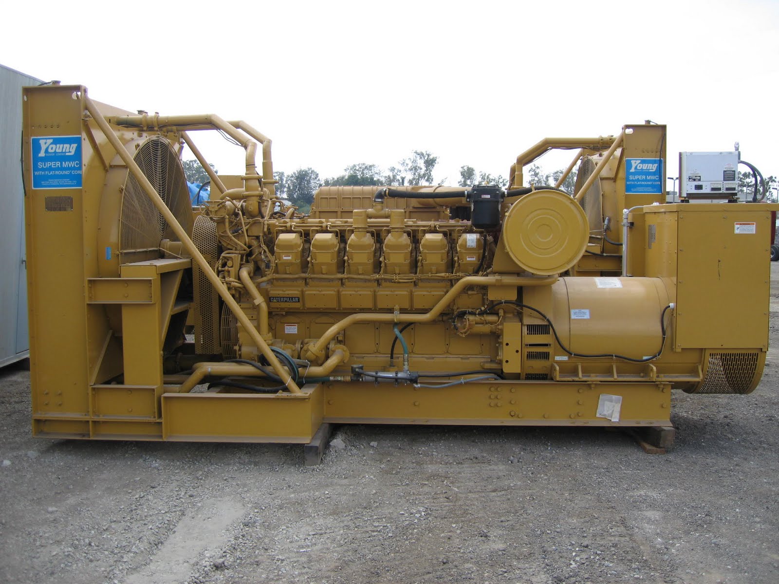 Global Used Construction Equipment 1250 KW Caterpillar 3512B Generator