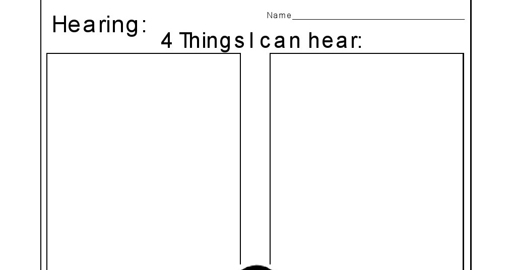 Kindergarten Worksheets: Kindergarten Worksheets - The 5 Senses Worksheets