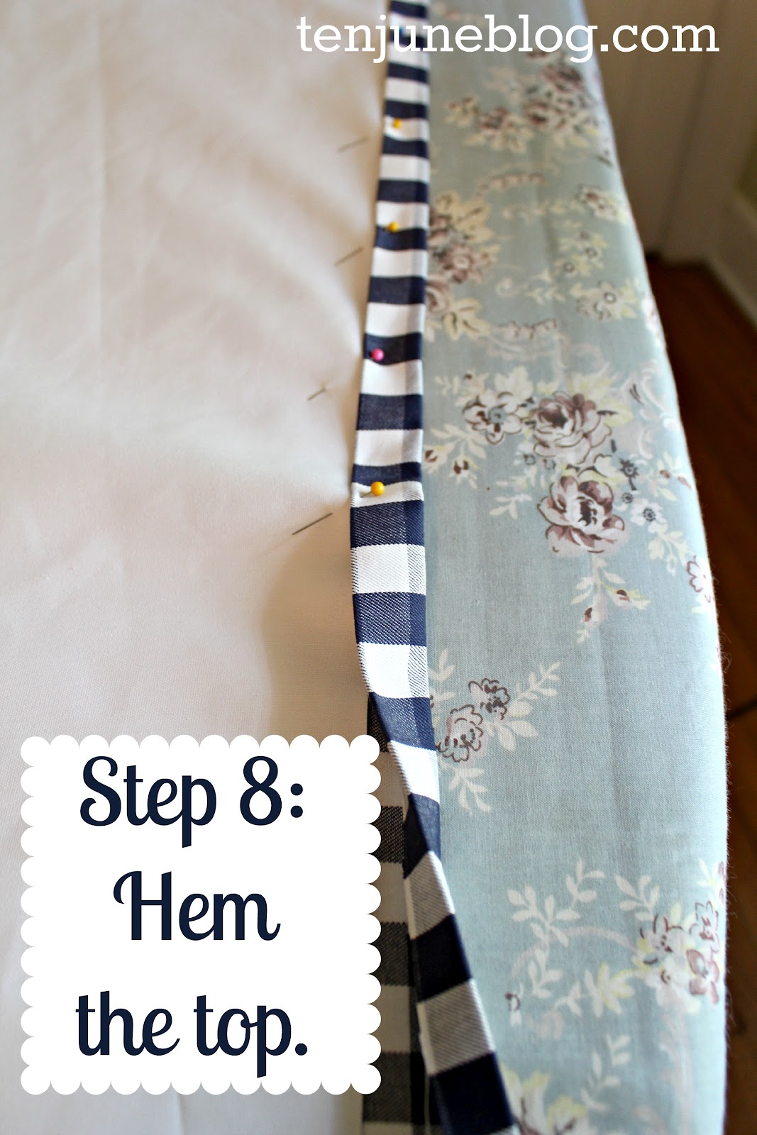 Ten June DIY Blackout Curtain Tutorial {How to Make Awesome Nursery Curtains!}