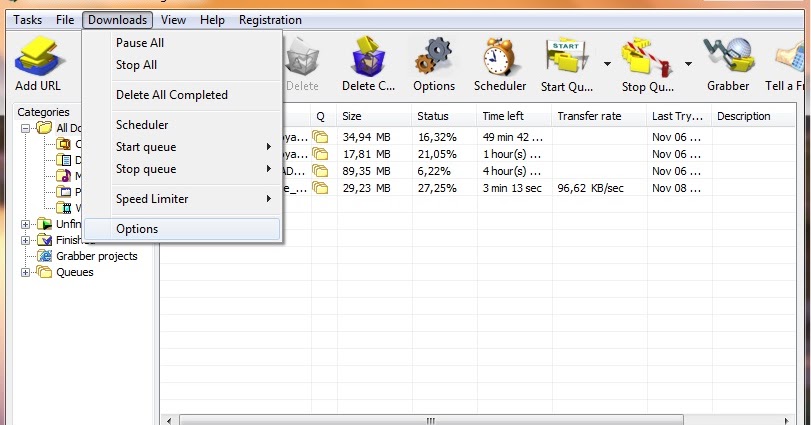 Cara google book dengan idm download