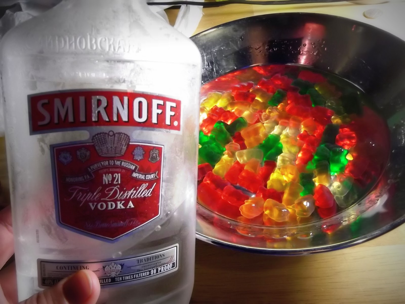 avabunny Making vodka gummy bears