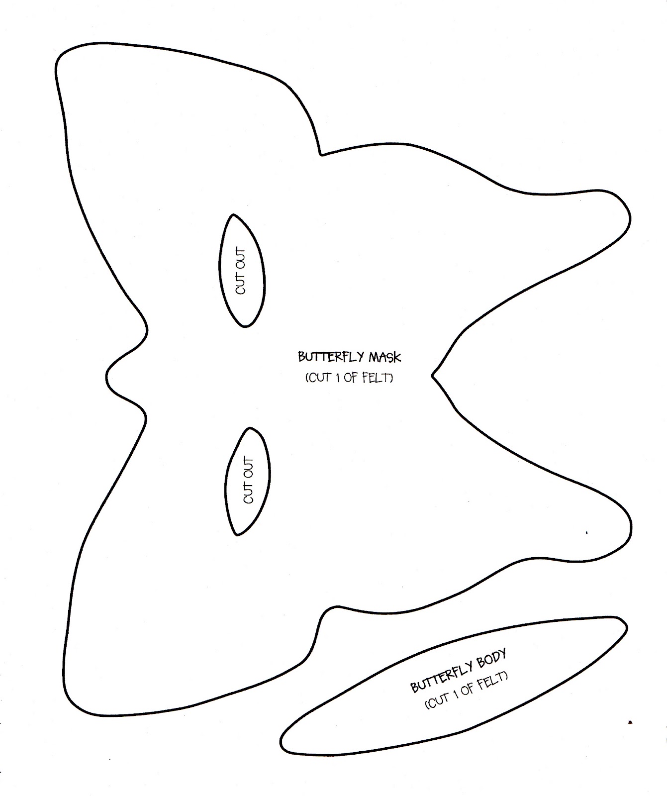 Butterfly Mask Craft